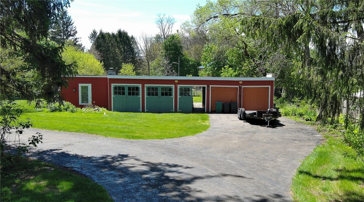 709 Watkins Road Horseheads, NY 14845 - Photo 44 of 47 5 bay detached garage with attached studio