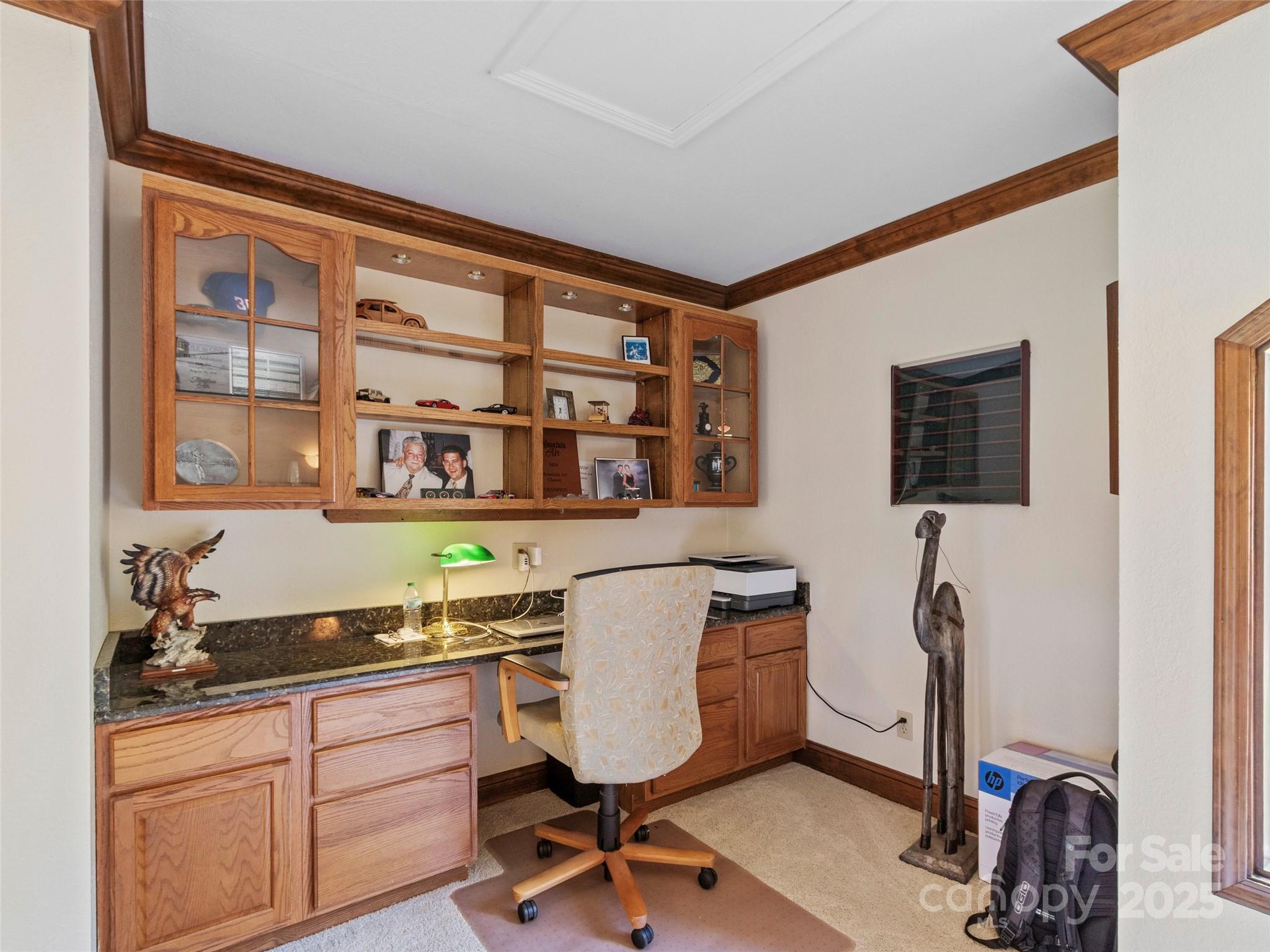 91 Brandy Run Road Burnsville, NC 28714 - Photo 42 of 48 a workspace with furniture and a window