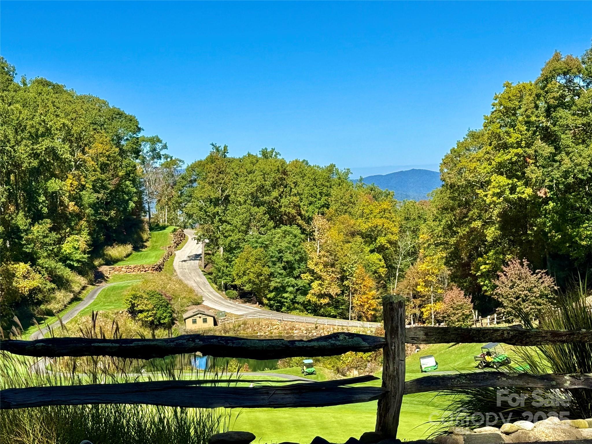 91 Brandy Run Road Burnsville, NC 28714 - Photo 47 of 48 a view of a wooden fence
