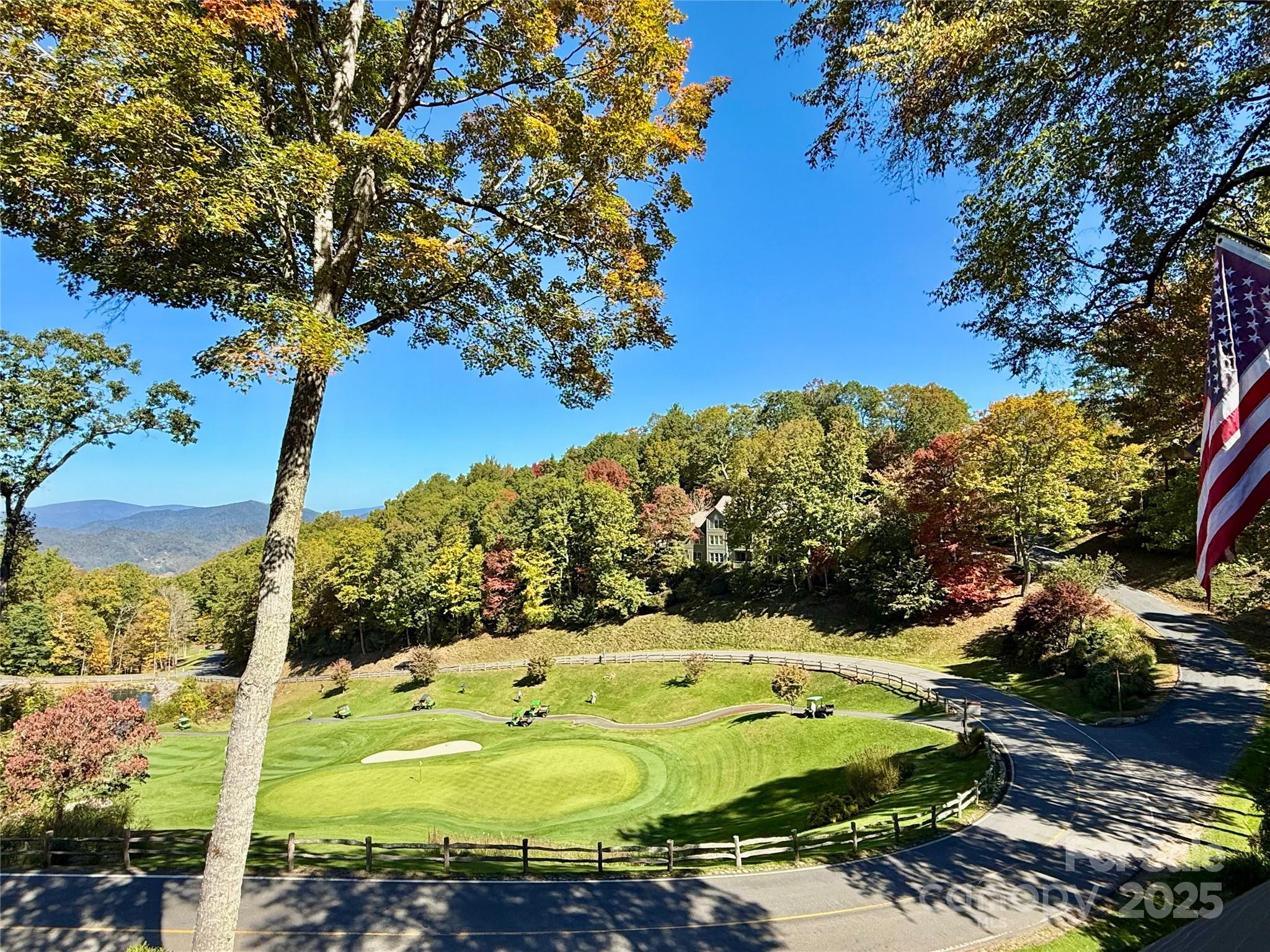 91 Brandy Run Road Burnsville, NC 28714 - Photo 48 of 48 a view of a swimming pool with a yard