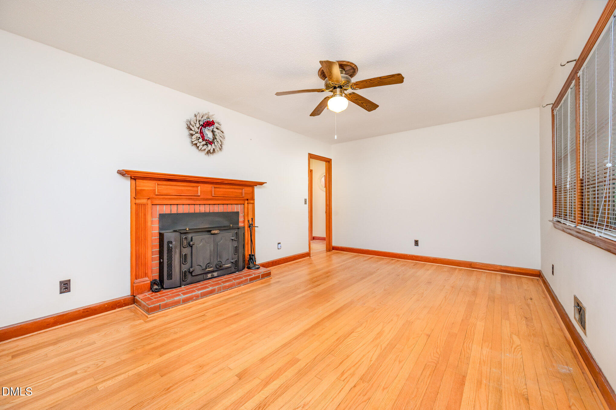3845 Marsh Creek Road Raleigh, NC 27604 - Photo 5 of 24 Living Room - Fire Place