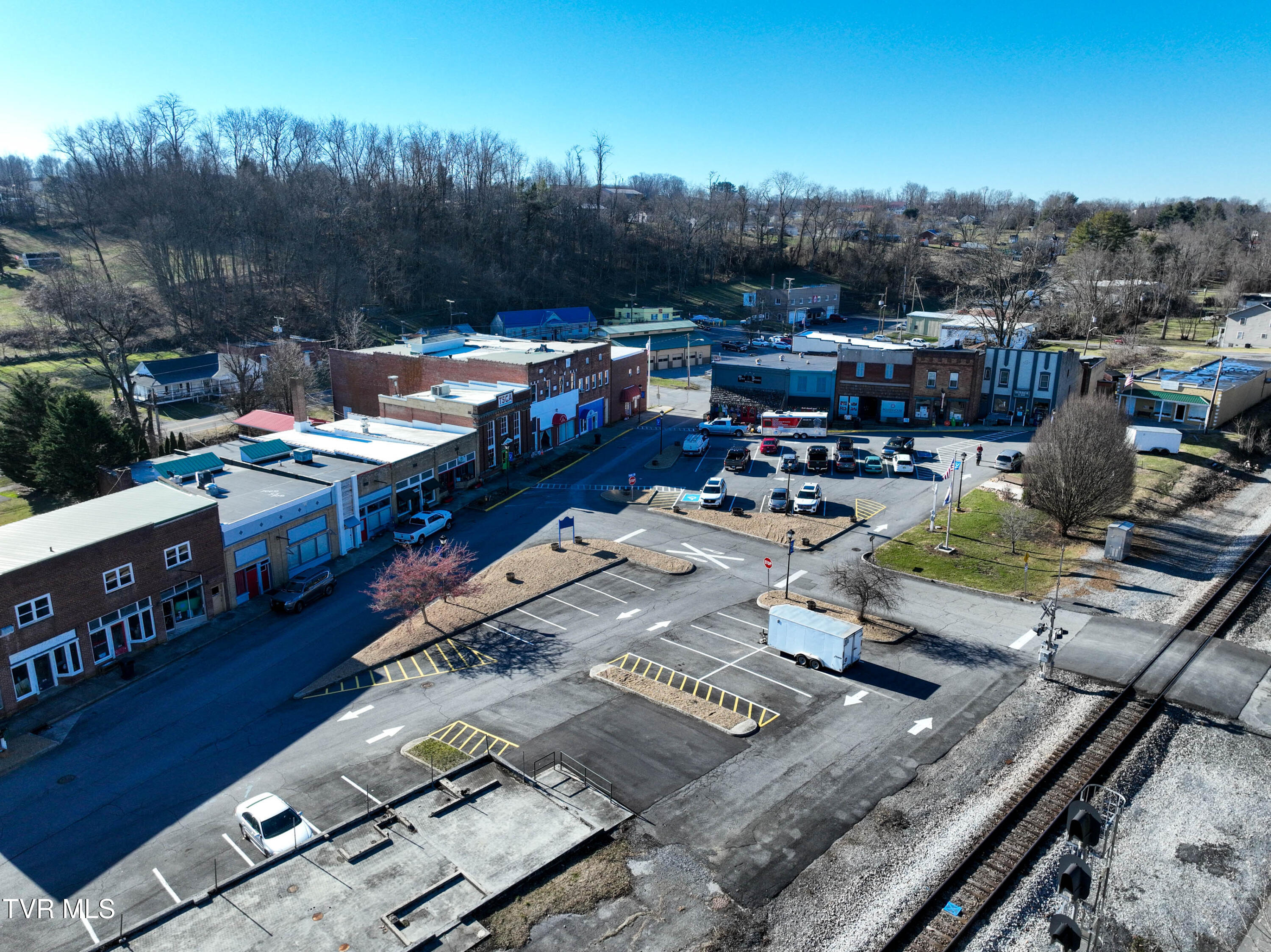 208 Town Square Street Glade Spring, VA 24340 - Photo 30 of 40 208 Town Square Drone SHEW-2