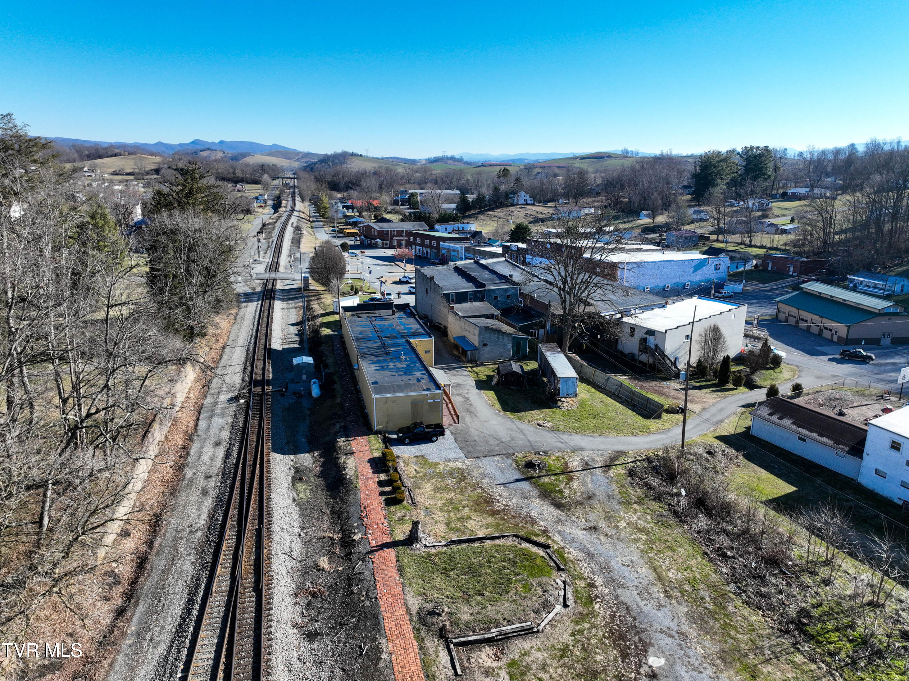 208 Town Square Street Glade Spring, VA 24340 - Photo 33 of 40 208 Town Square Drone SHEW-5