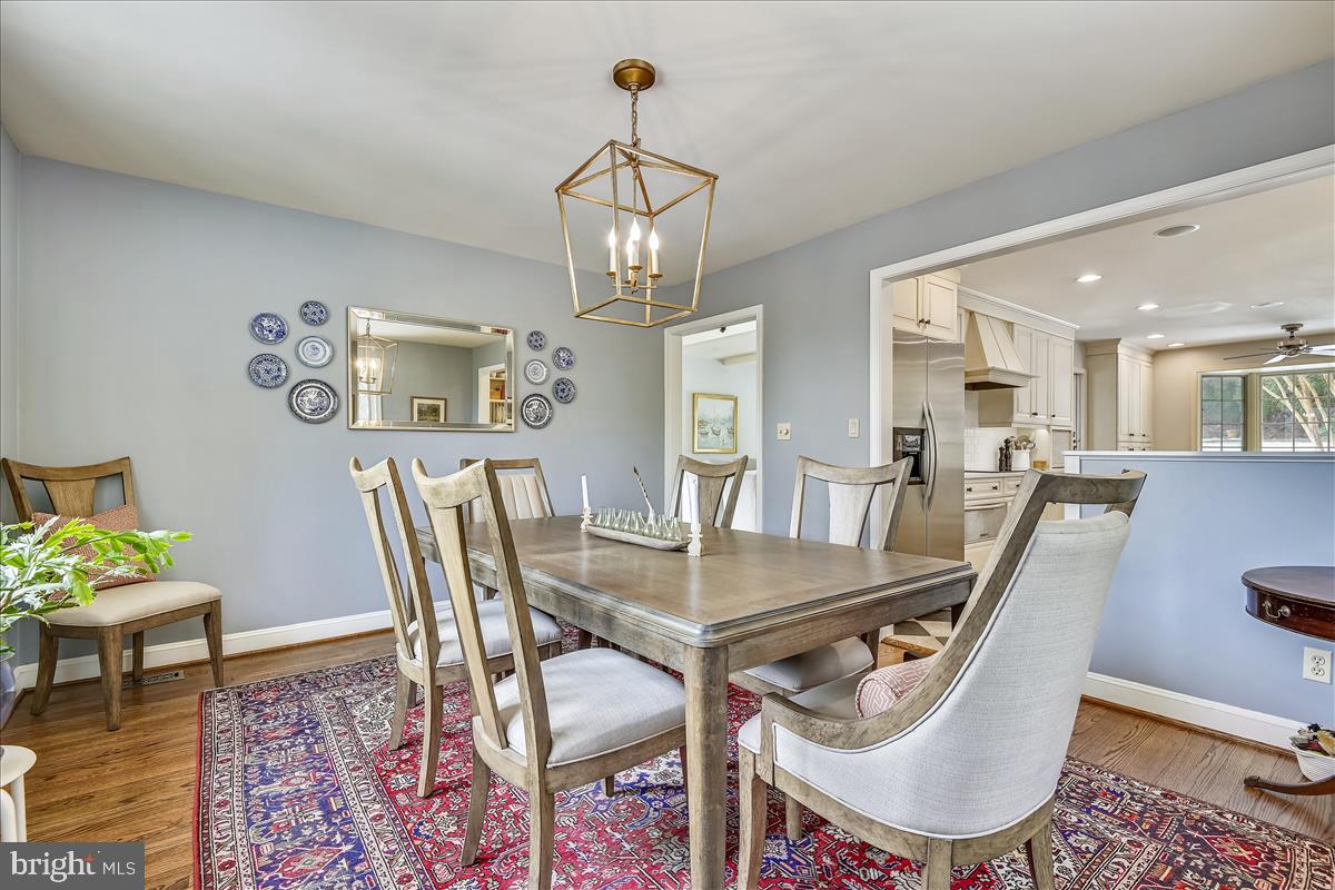 1713 Circle Road Baltimore, MD 21204 - Photo 12 of 45 Enjoy views into the kitchen with half wall