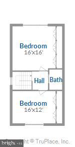1713 Circle Road Baltimore, MD 21204 - Photo 44 of 45 Upper Level Floor Plan