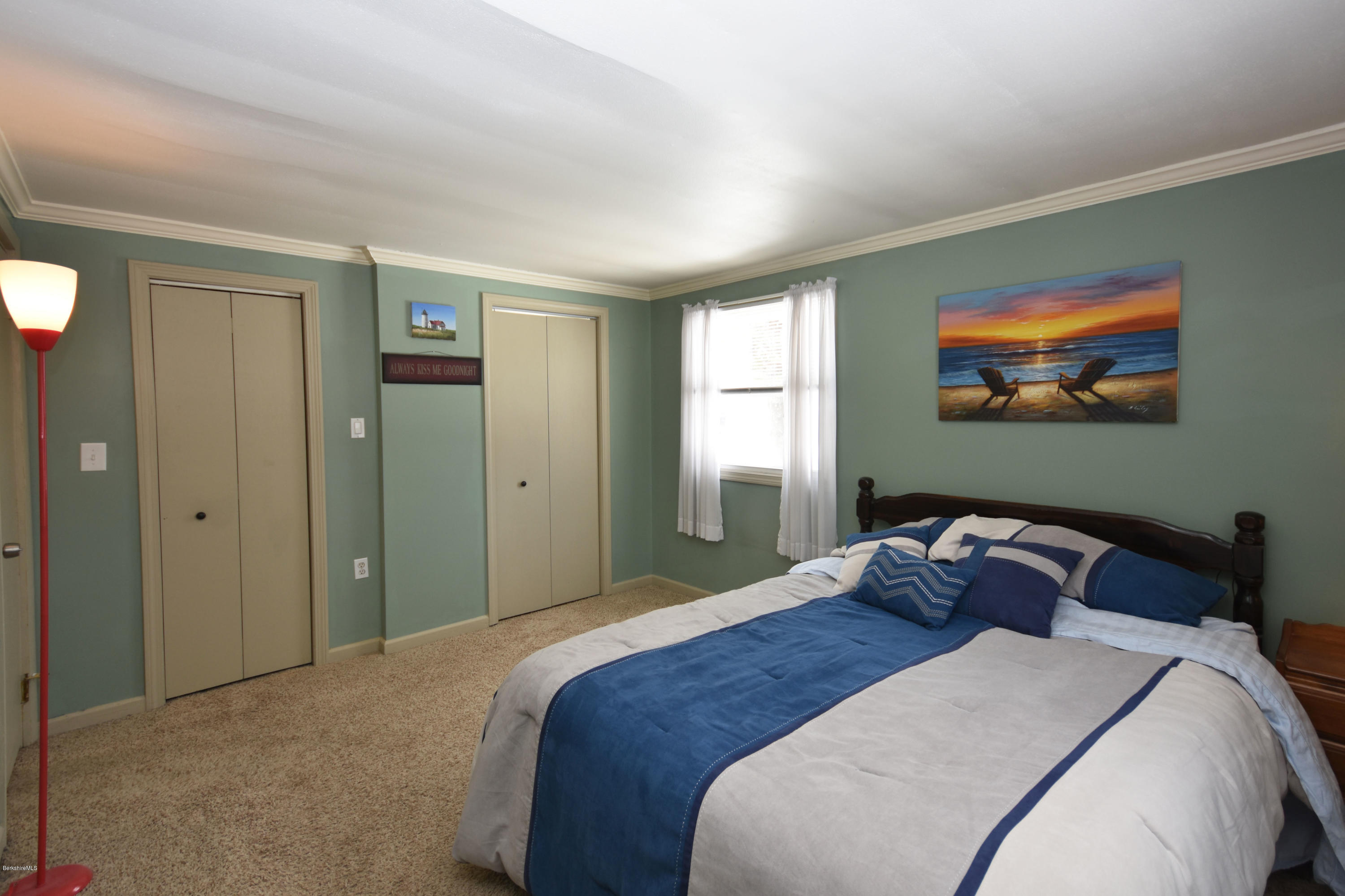 10 West Main Road Peru, MA 01235 - Photo 23 of 45 a bedroom with a bed and painting on the wall
