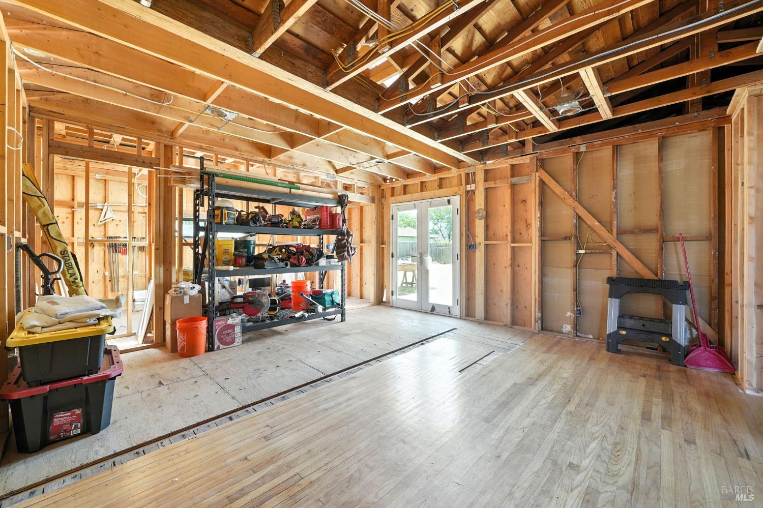 4272 Brentwood Circle Concord, CA 94521 - Photo 21 of 33 a view of a garage with wooden floor and a sink