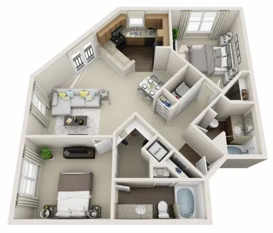 $1,705 | 433 Highland Avenue Northeast, Unit 21449, Atlanta, GA 30312