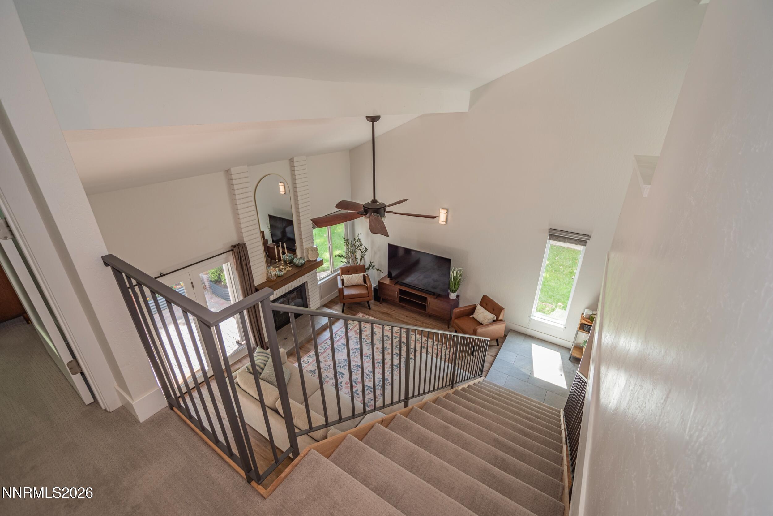 460 Shady Ln Court Reno, NV 89509 - Photo 36 of 51 36 - Living Room from Upstairs - 43169