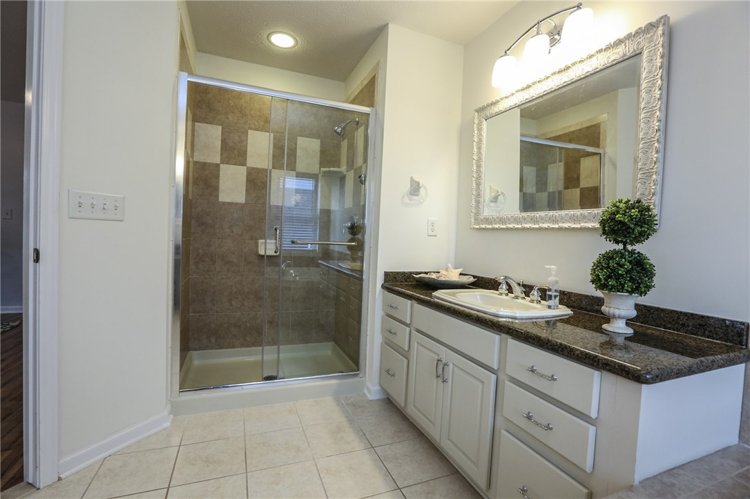 83 Angels Path Penfield, NY 14580 - Photo 24 of 36 View of the walk-in shower from the master tub.