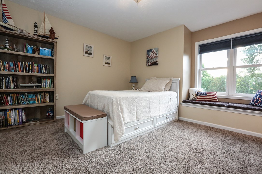 83 Angels Path Penfield, NY 14580 - Photo 26 of 36 One of 5 upstairs bedrooms...brand new carpeting a