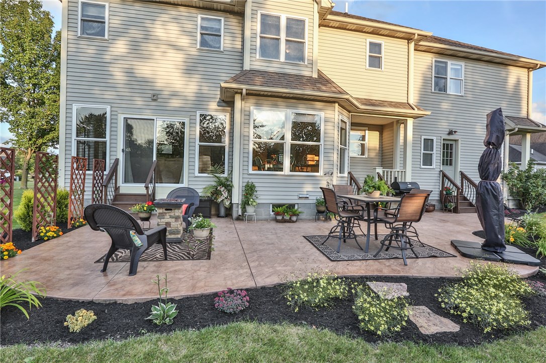 83 Angels Path Penfield, NY 14580 - Photo 34 of 36 A portion of the sprawling and impeccably landscap