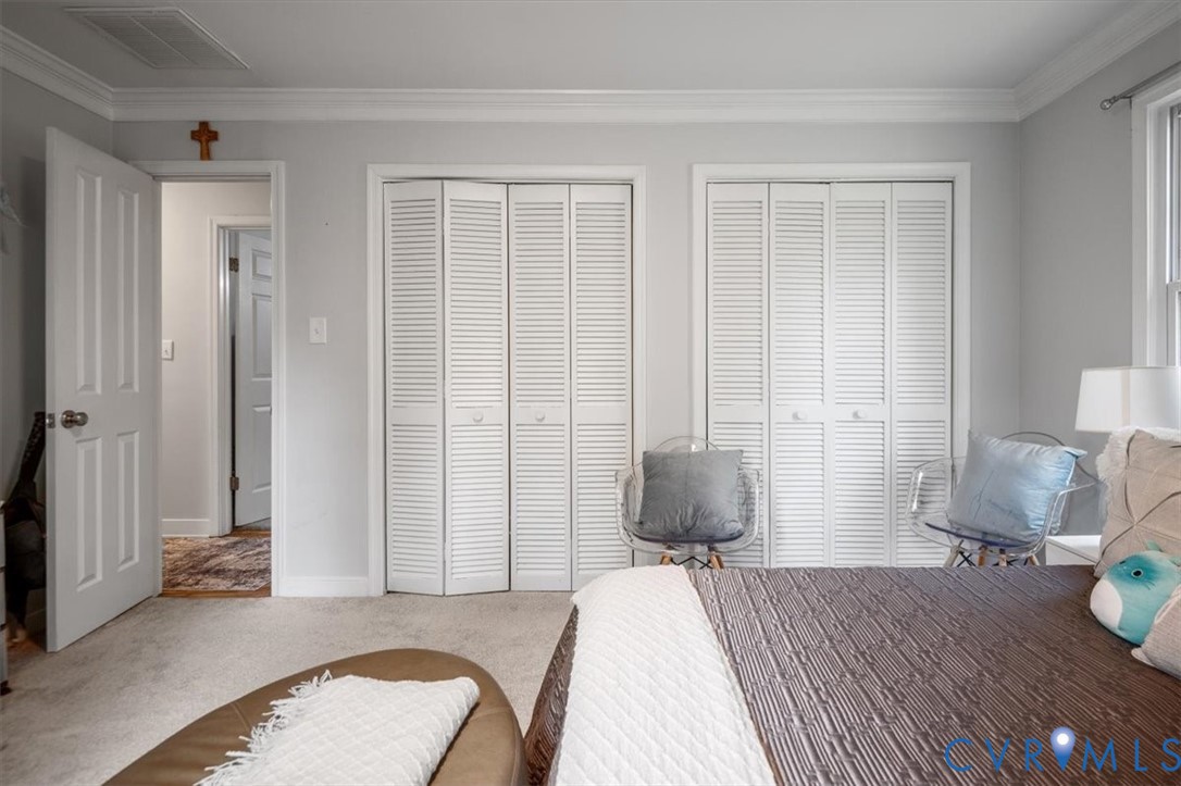 9820 Beaver Bridge Road Chesterfield, VA 23838 - Photo 35 of 54 Bi-fold closets, crown molding