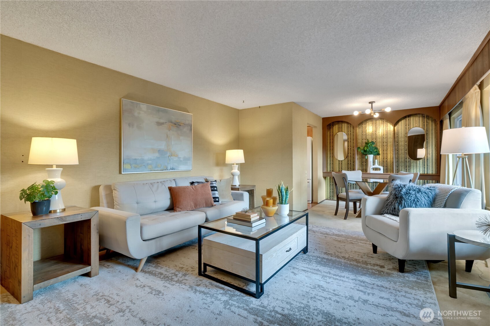 2005 Camas Court Southeast Renton, WA 98055 - Photo 16 of 31 a living room with furniture and a lamp