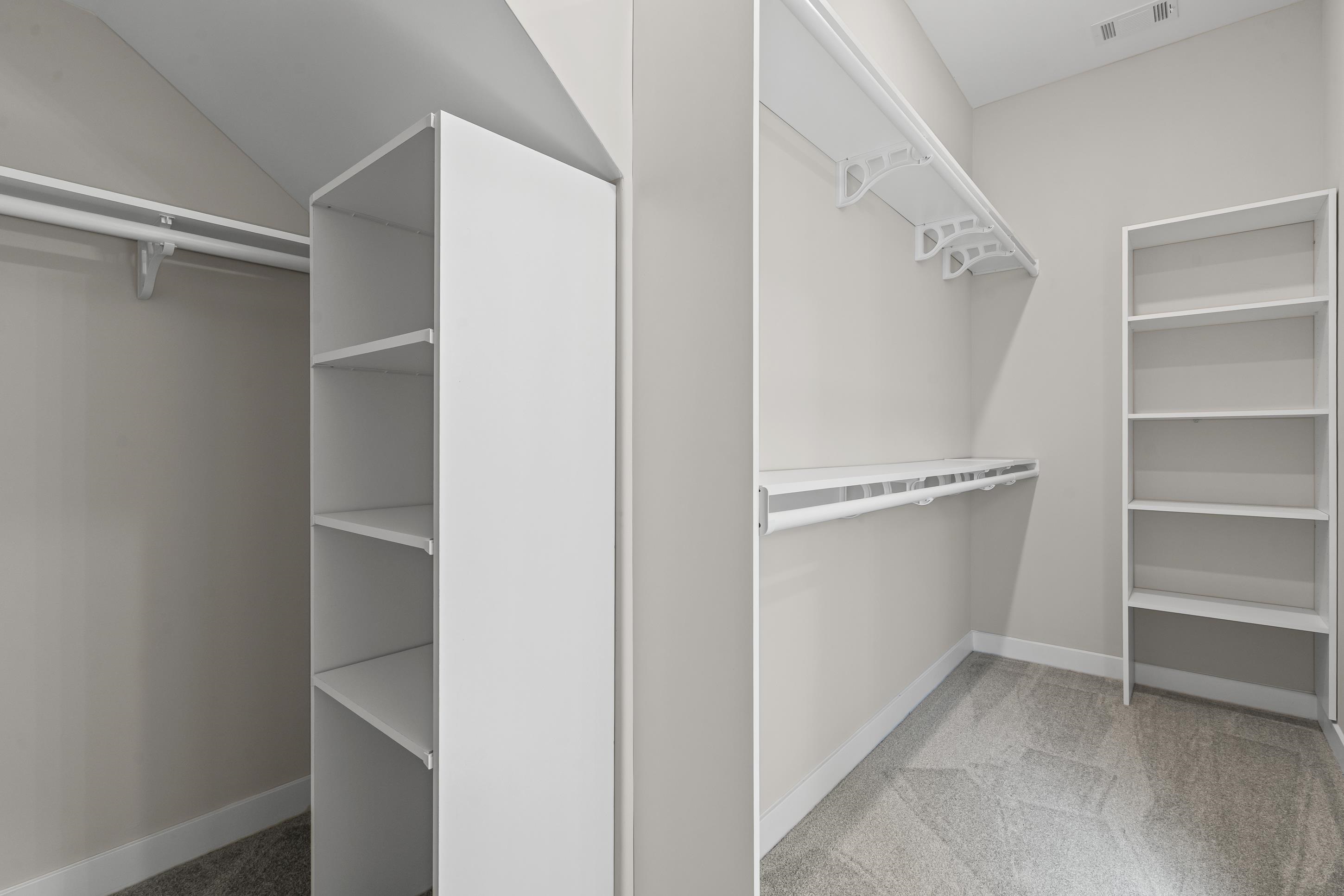 4824 Lyla Lane Collierville, TN 38017 - Photo 21 of 32 a view of walk in closet with empty racks