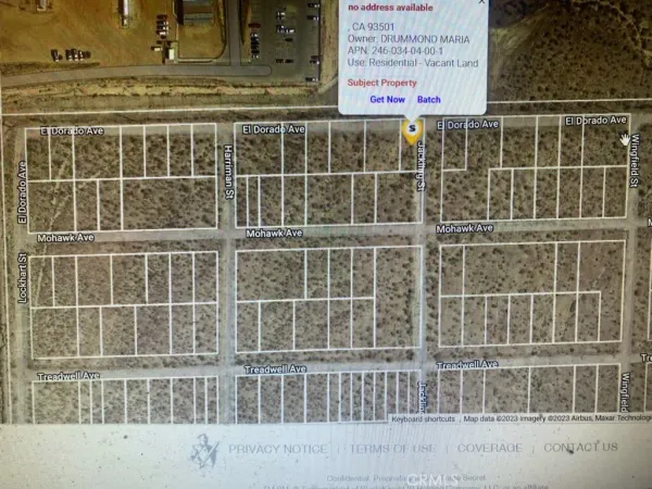 $4,000 | 0 El Dorado Avenue, Mojave, CA 93501
