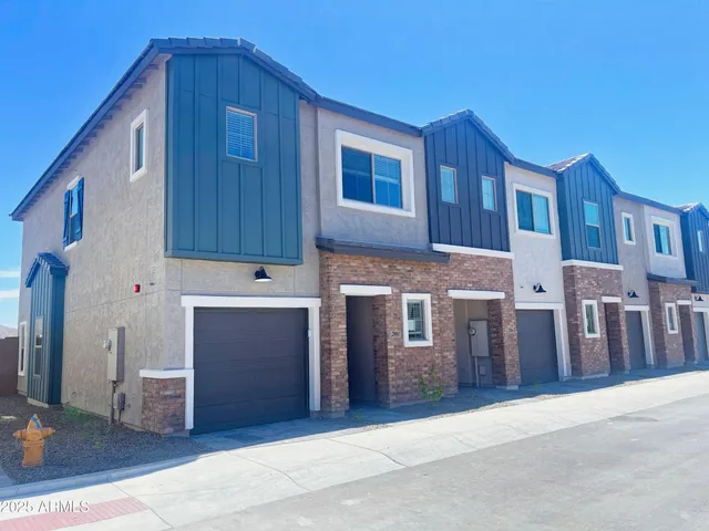 a view of a house with many windows