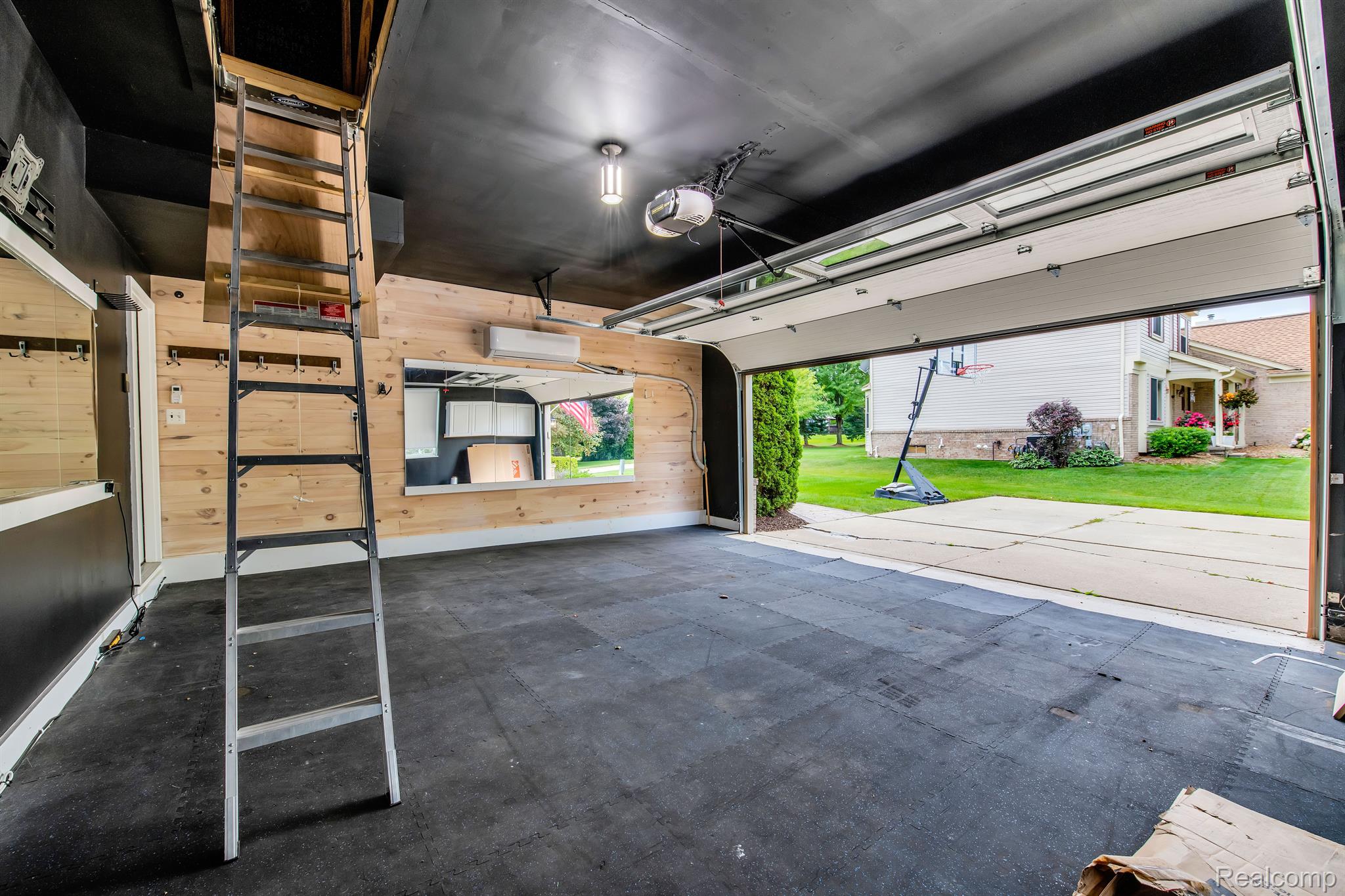 3878 Kossuth Road Lake Orion, MI 48360 - Photo 34 of 40 finished garage with tons of attic storage