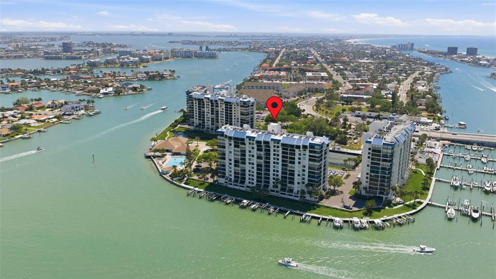 9495 Blind Pass Road, Unit 905 St. Pete Beach, FL 33706 - Photo 28 of 59 a view of a city