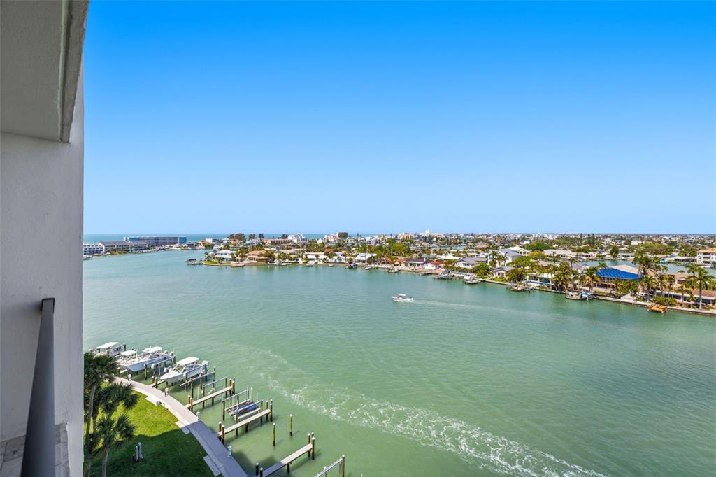 9495 Blind Pass Road, Unit 905 St. Pete Beach, FL 33706 - Photo 30 of 59 an aerial view of a ocean view