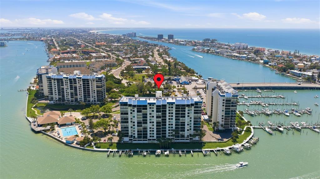 9495 Blind Pass Road, Unit 905 St. Pete Beach, FL 33706 - Photo 34 of 59 a view of a city