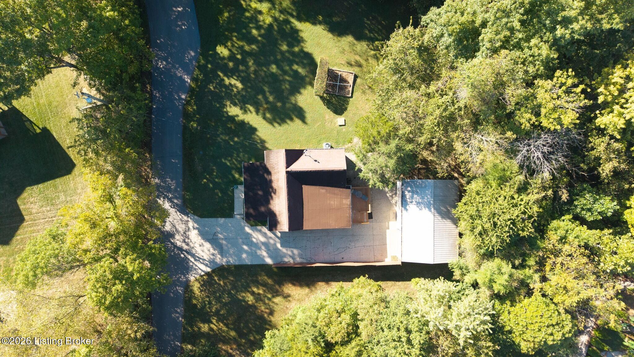 4616 Curve Hill Road Louisville, KY 40299 - Photo 39 of 39 Aerial Overhead
