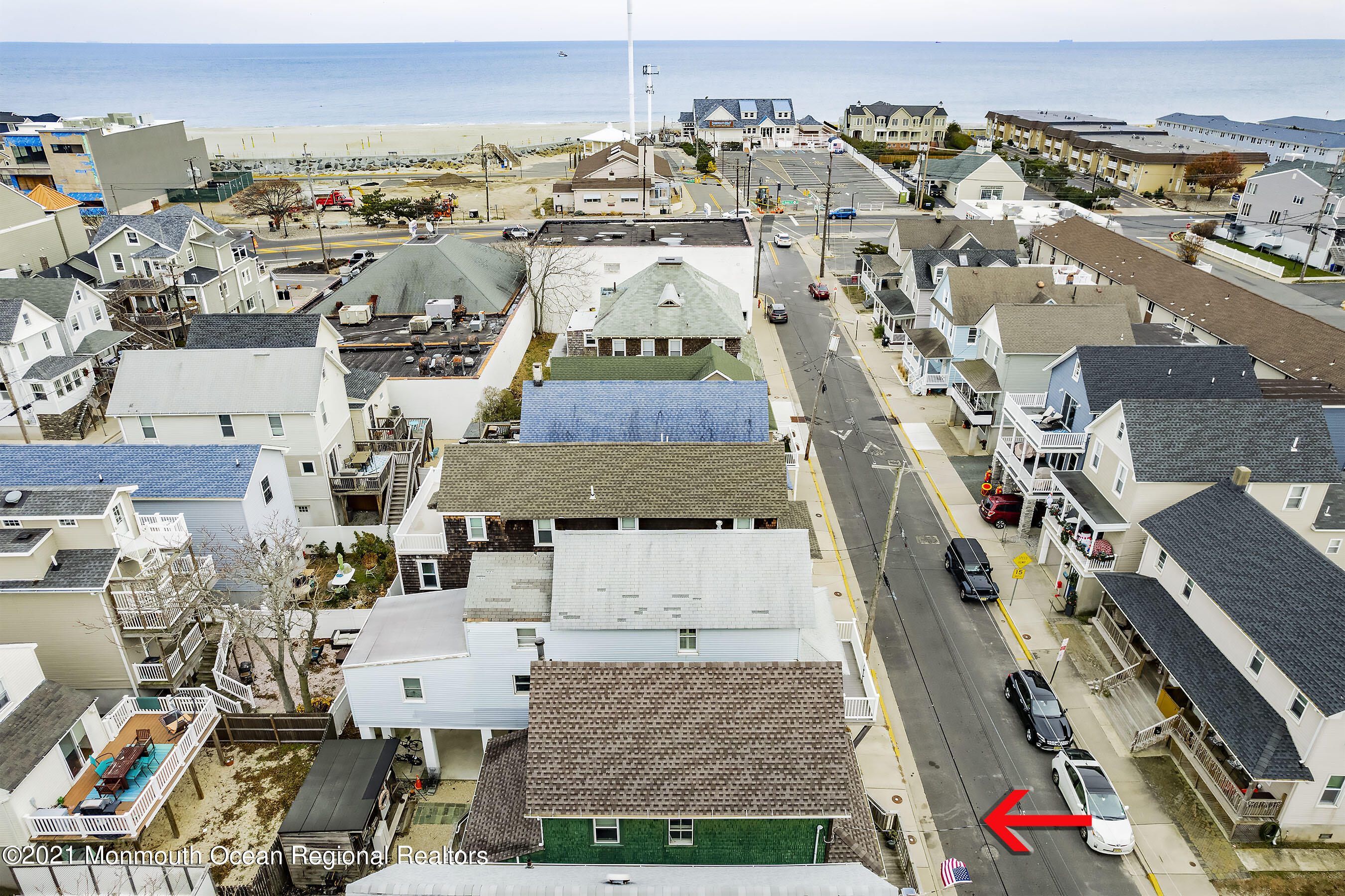 17 Center Street Sea Bright, NJ 07760 - Photo 18 of 23 an aerial view of multiple house