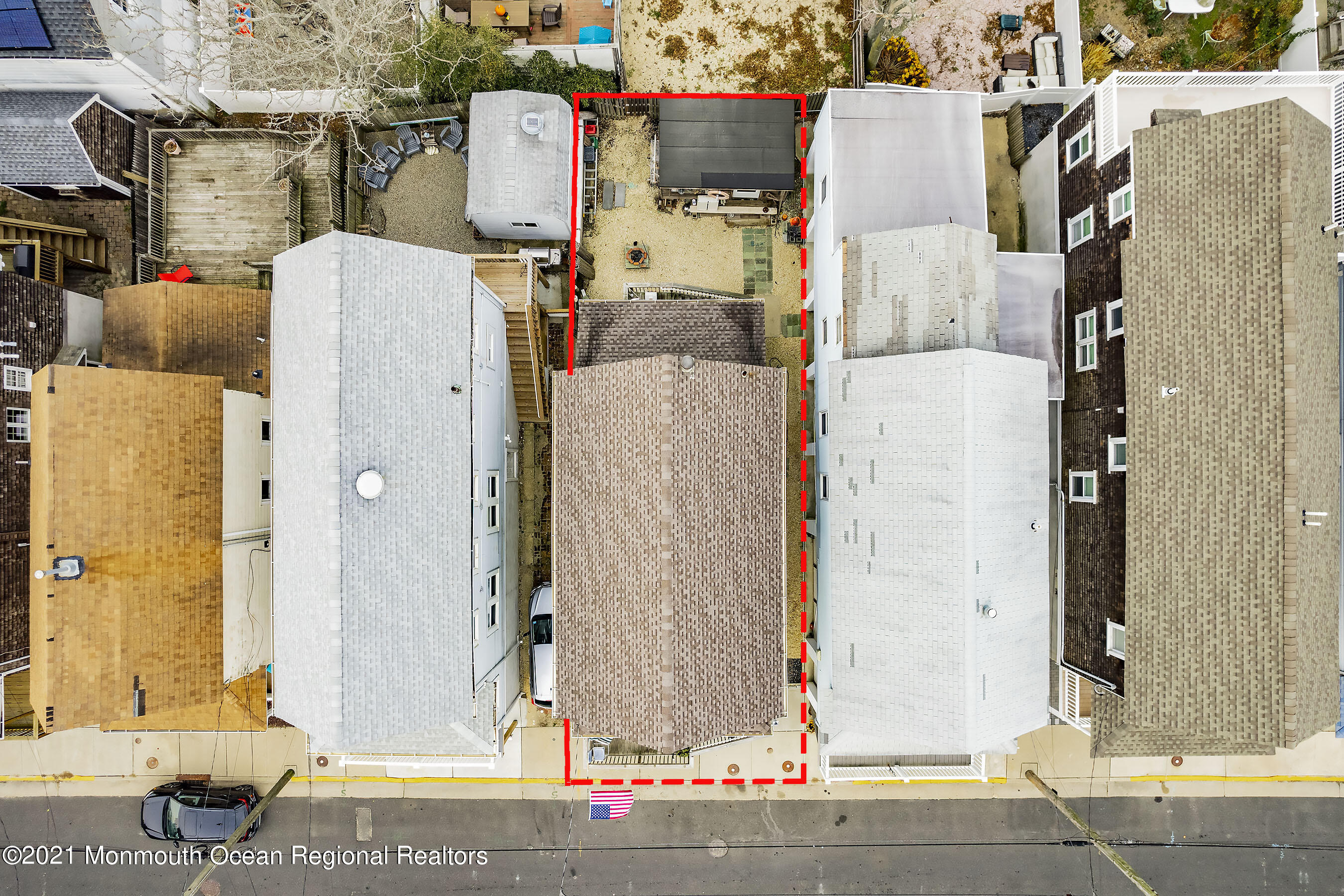 17 Center Street Sea Bright, NJ 07760 - Photo 21 of 23 a view of a house with a street