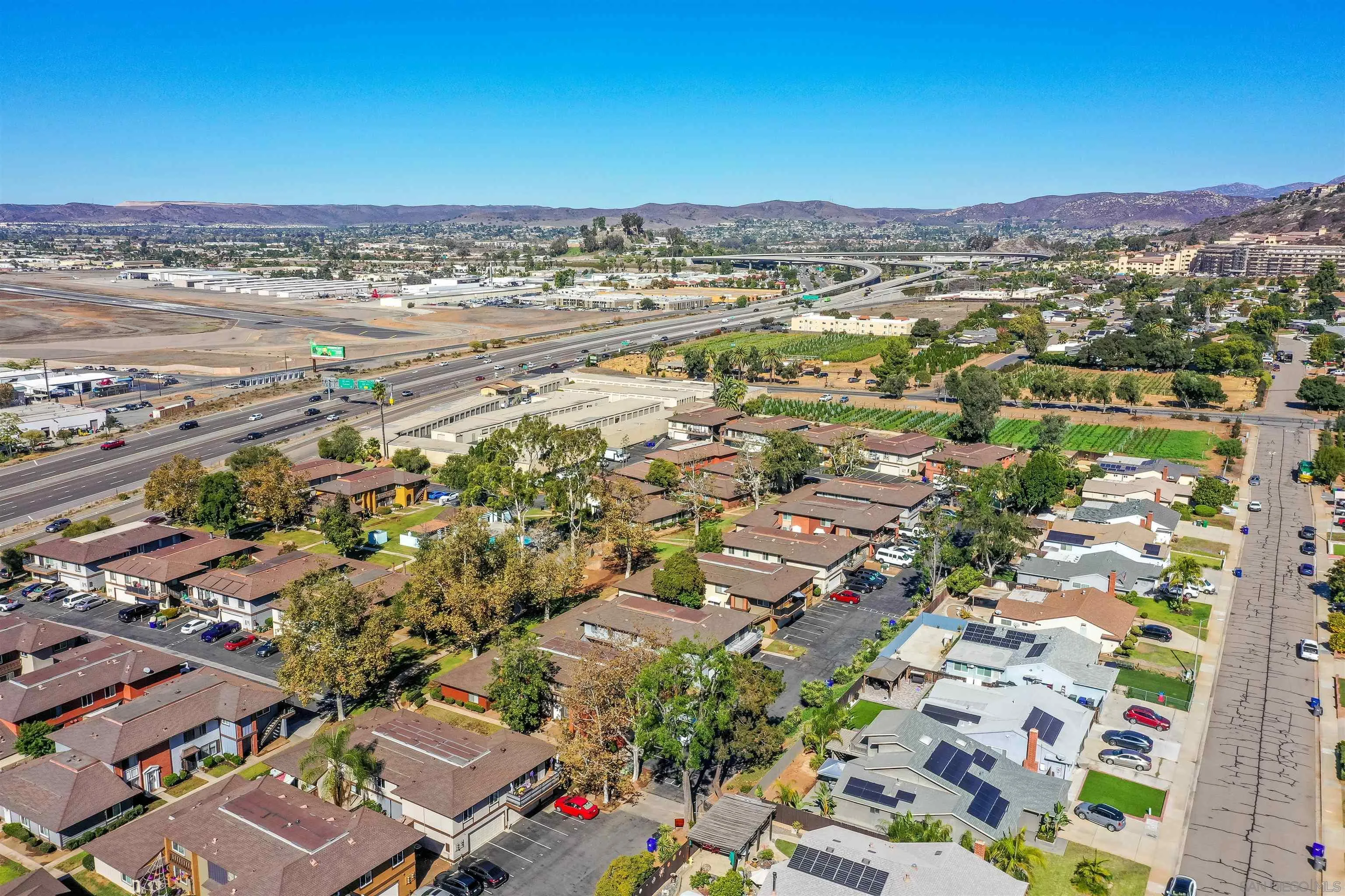 1652 Summertime Drive El Cajon, CA 92021 - Photo 20 of 23 an aerial view of a city