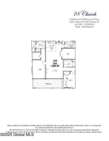 $1,175,000 | 78 Church Street, Unit 203, Saratoga Springs, NY 12866