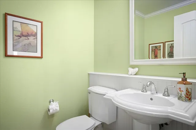 a bathroom with a sink and a toilet