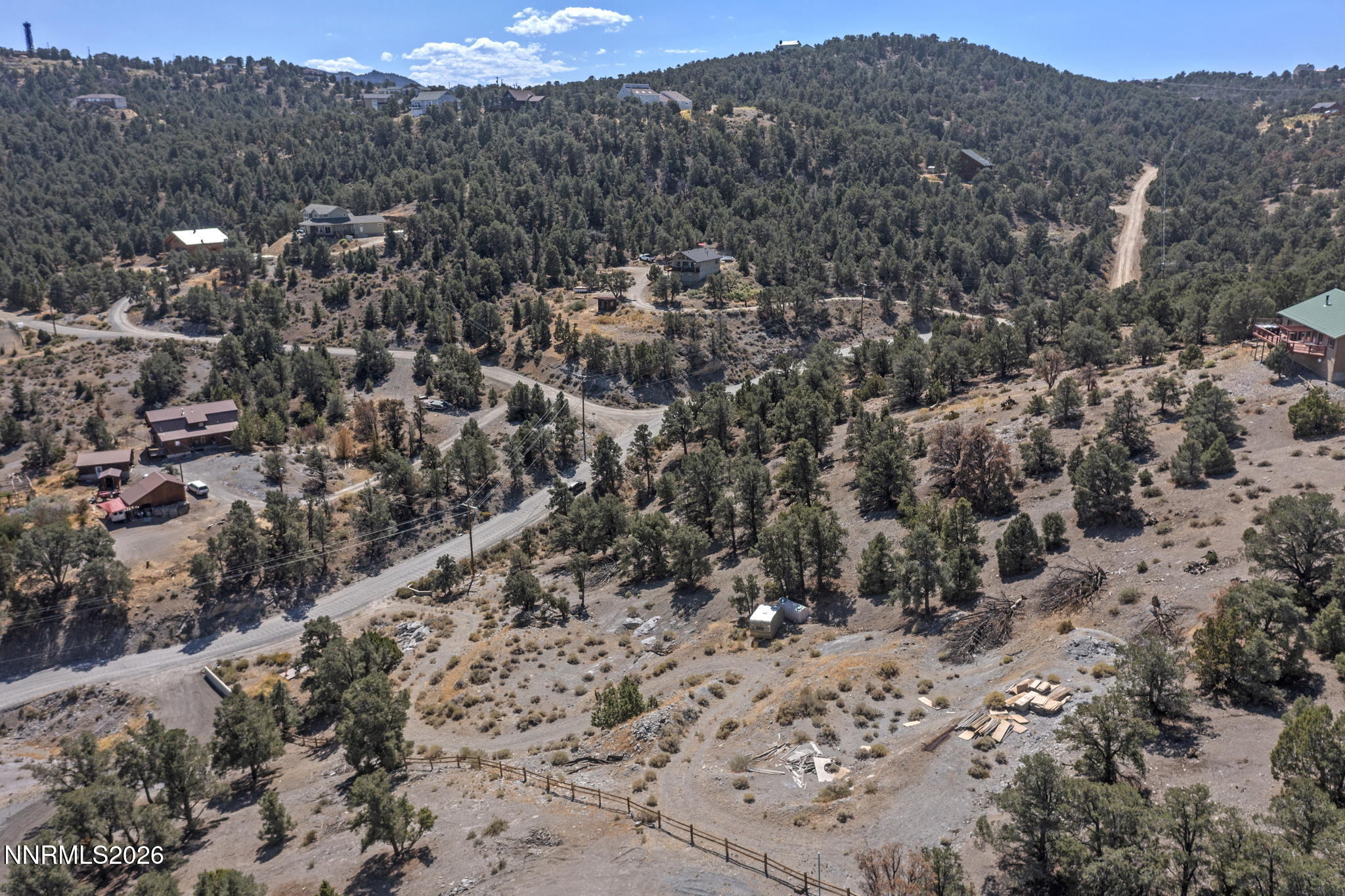 21490 Sazarac Road Reno, NV 89521 - Photo 5 of 13 a view of a forest with mountains in the background