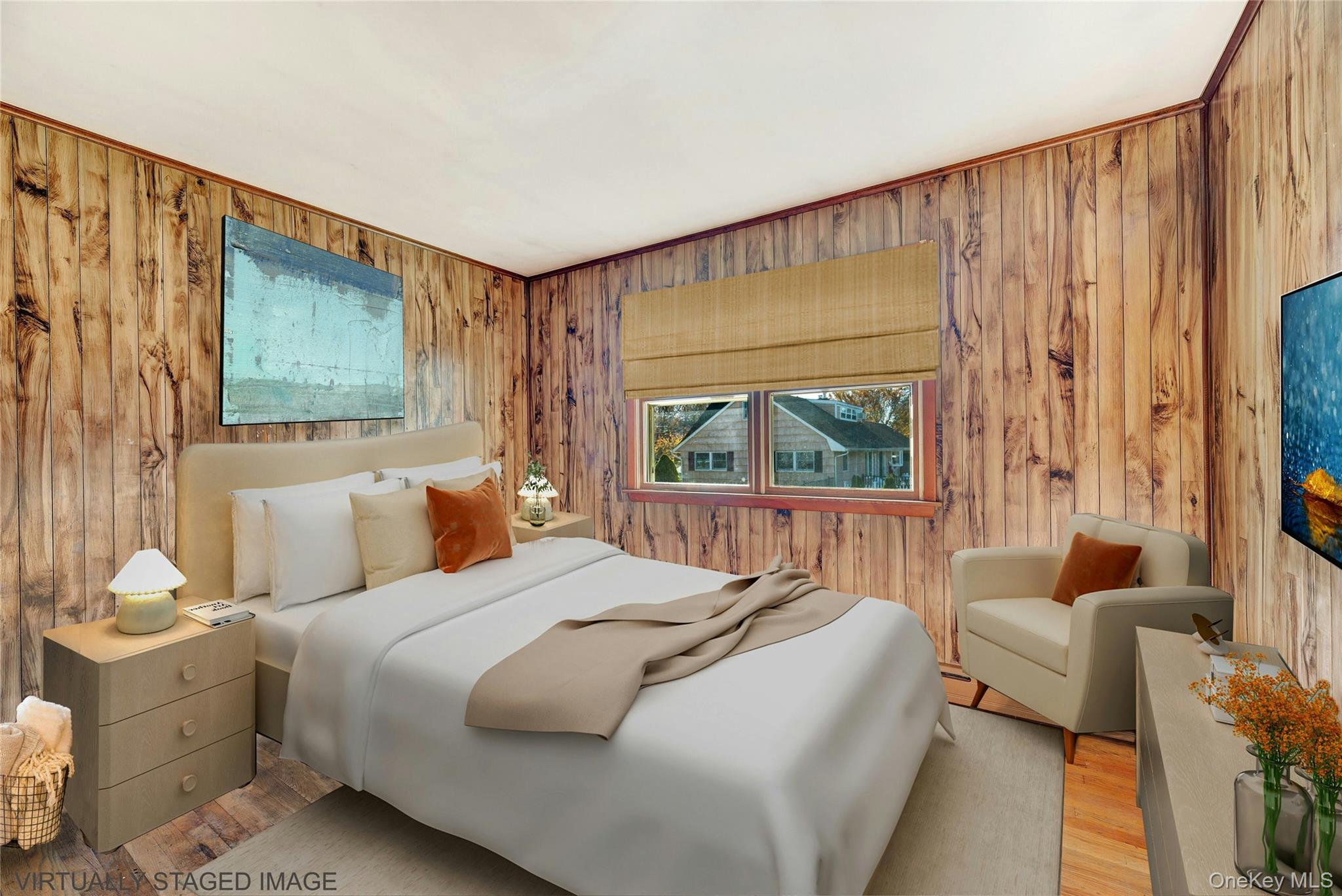 280 Clearview Avenue Southold, NY 11971 - Photo 17 of 41 Virtually staged guest room