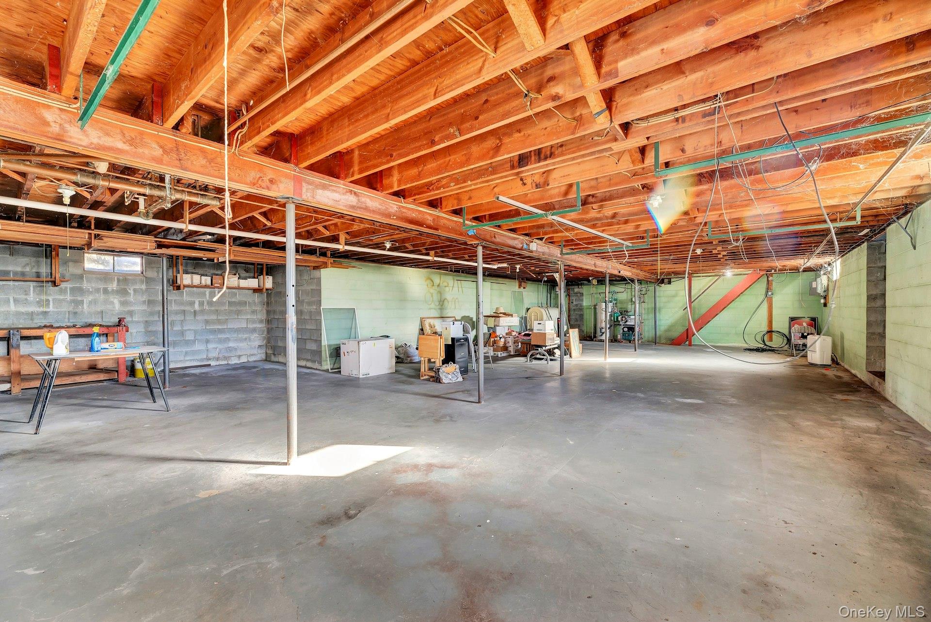 280 Clearview Avenue Southold, NY 11971 - Photo 25 of 41 Full basement w/access from inside house and bilco doors