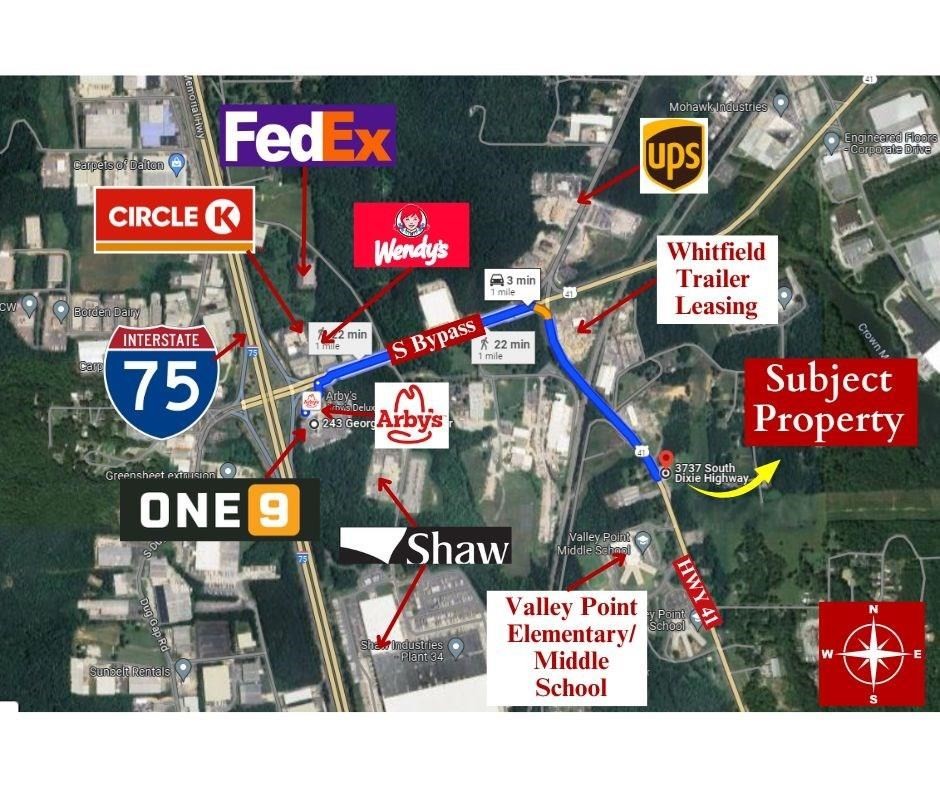 3737 South Dixie Road Dalton, GA 30721 - Photo 2 of 6