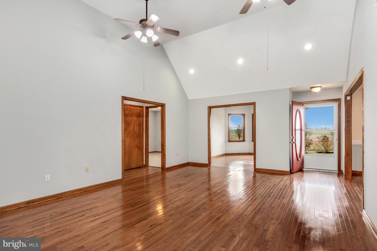 12168 Holly Road Ridgely, MD 21660 - Photo 4 of 46 Living Room w/cathedral ceilings & recessed lights