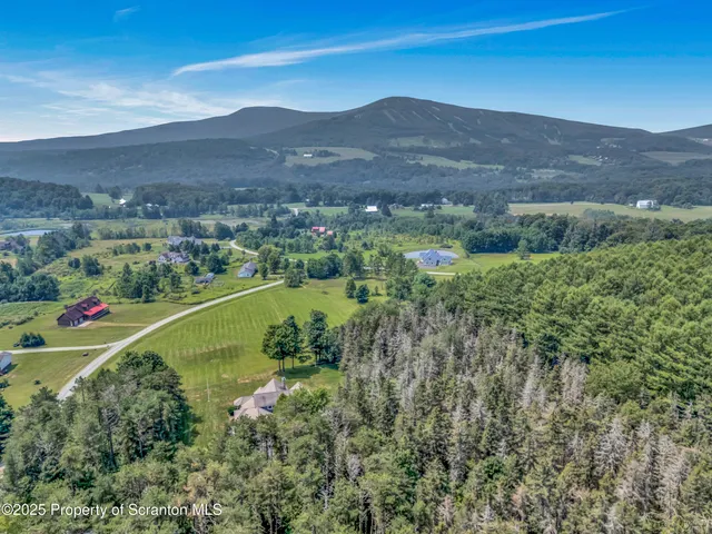 a view of a swimming pool with a yard