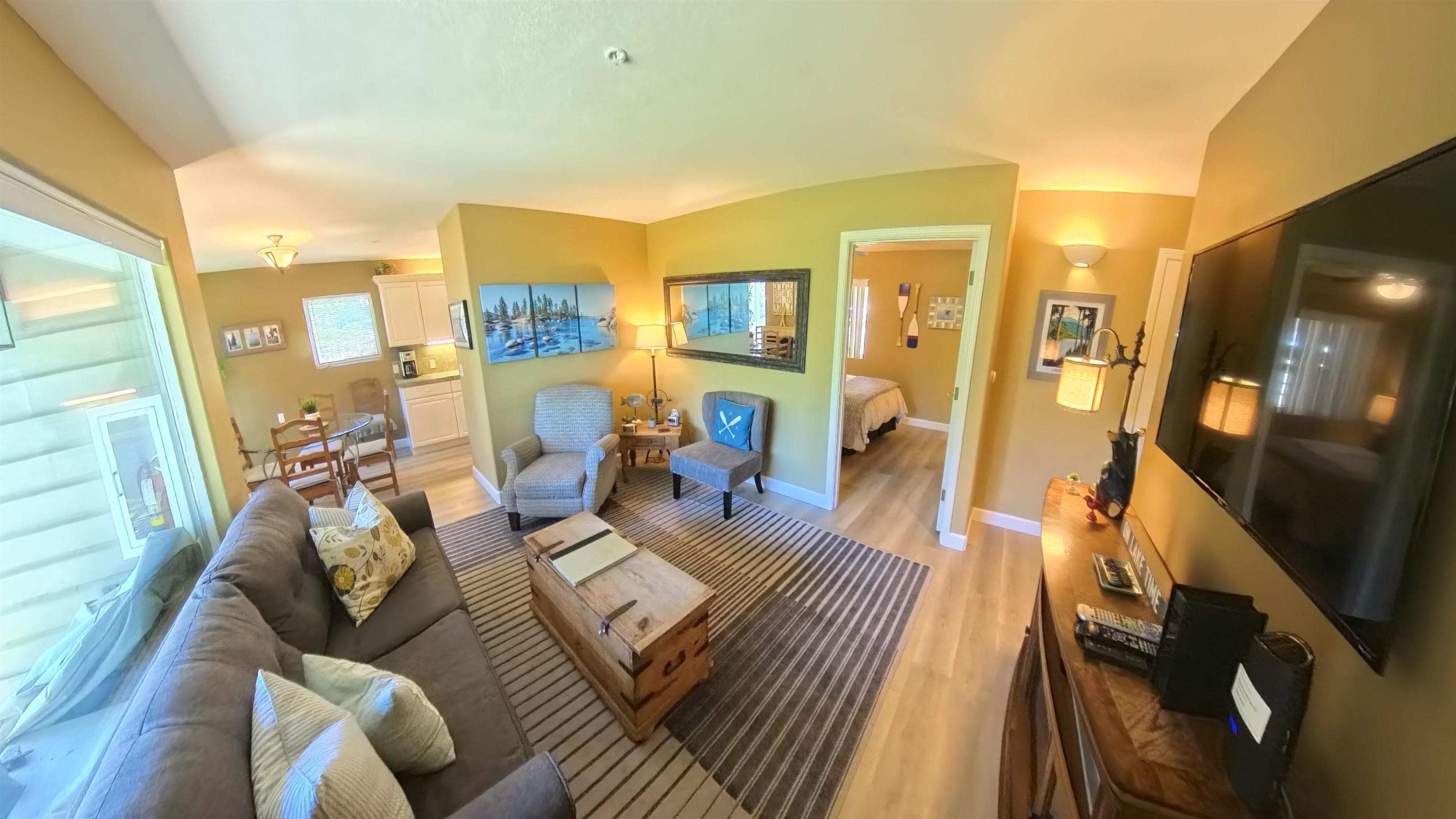 8004 North Lake Boulevard, Unit A1 Kings Beach, CA 96143 - Photo 8 of 12 Viewpoint from Entry Door