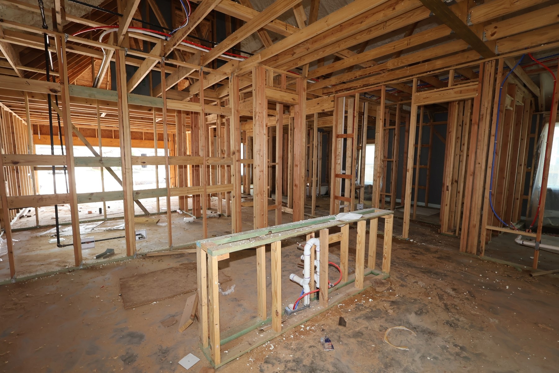 135 Afton June Drive Rosenberg, TX 77471 - Photo 9 of 16 a view of an empty room with windows