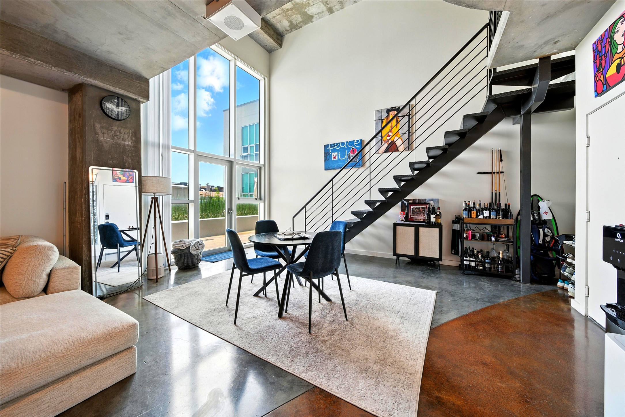 2000 Bagby Street, Unit 5423 Houston, TX 77002 - Photo 2 of 26 a view of entryway and hall with wooden floor