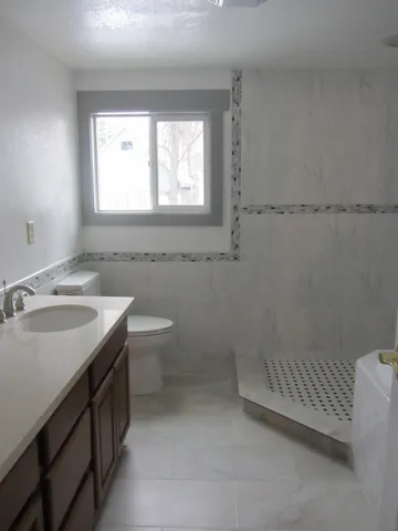 a view of a bathroom