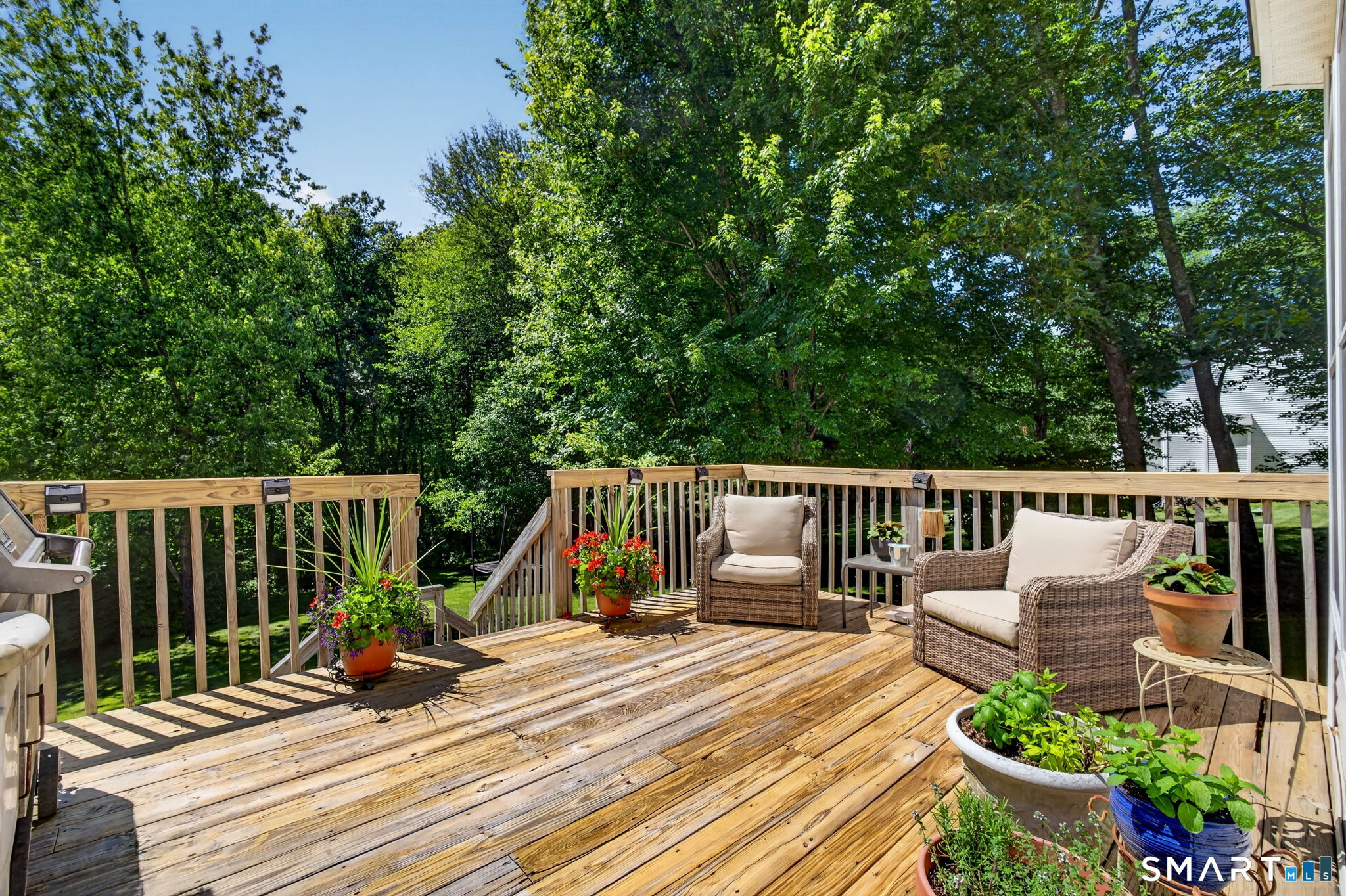 89 Falls Landing Road Deep River, CT 06417 - Photo 15 of 40 Deck off Kitchen and Great Room