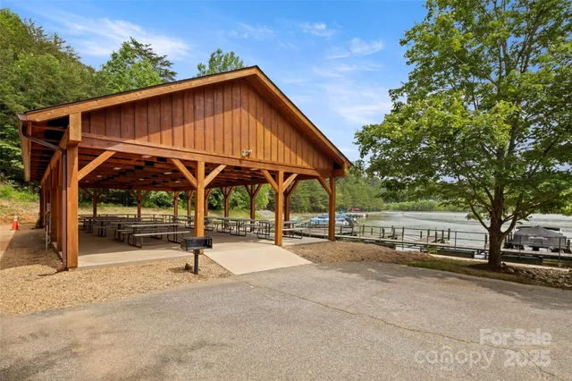 a view of sitting area in front of house