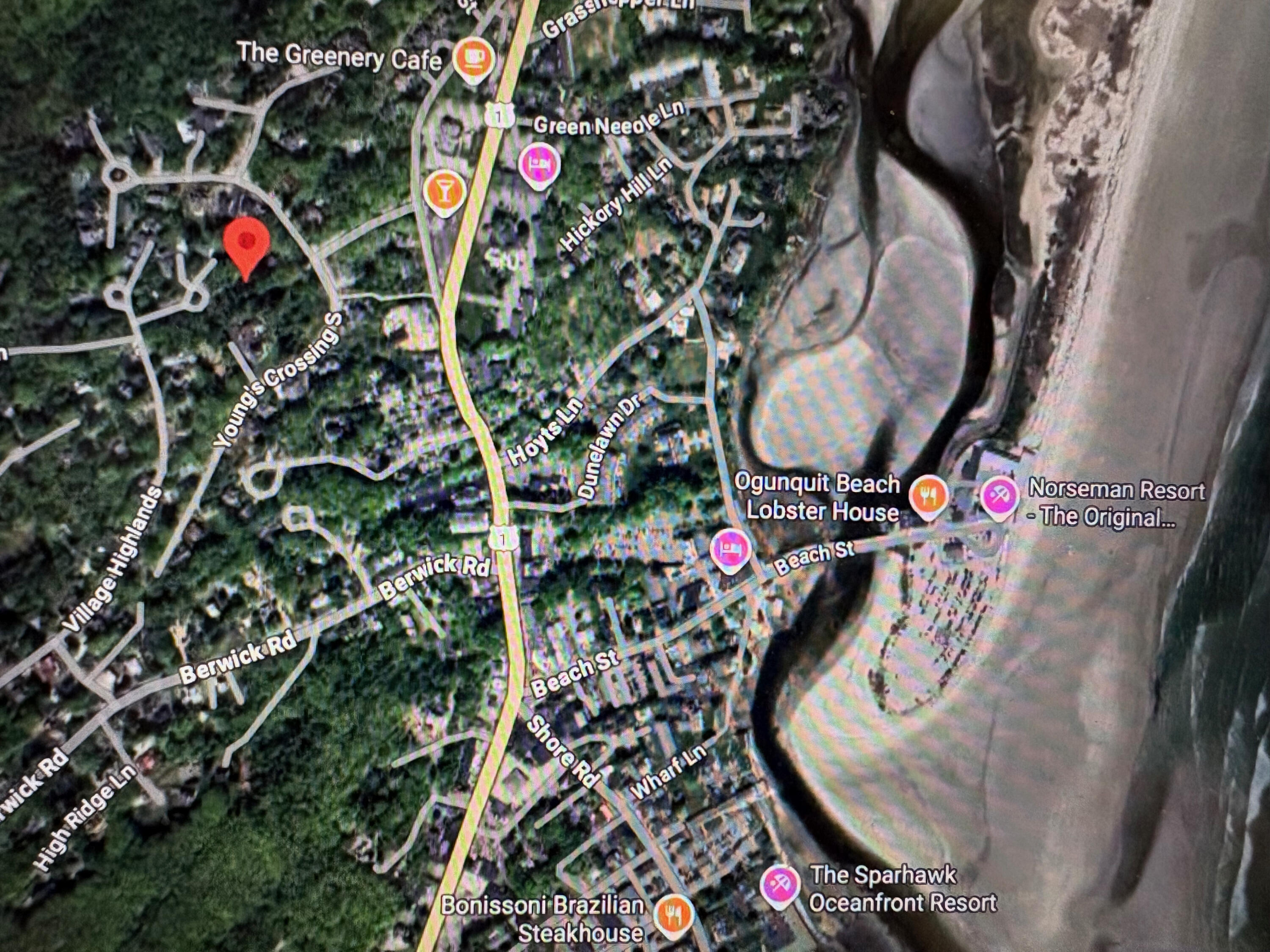 20 Valleybrook Road Ogunquit, ME 03907 - Photo 37 of 38 Street map of Ogunquit center