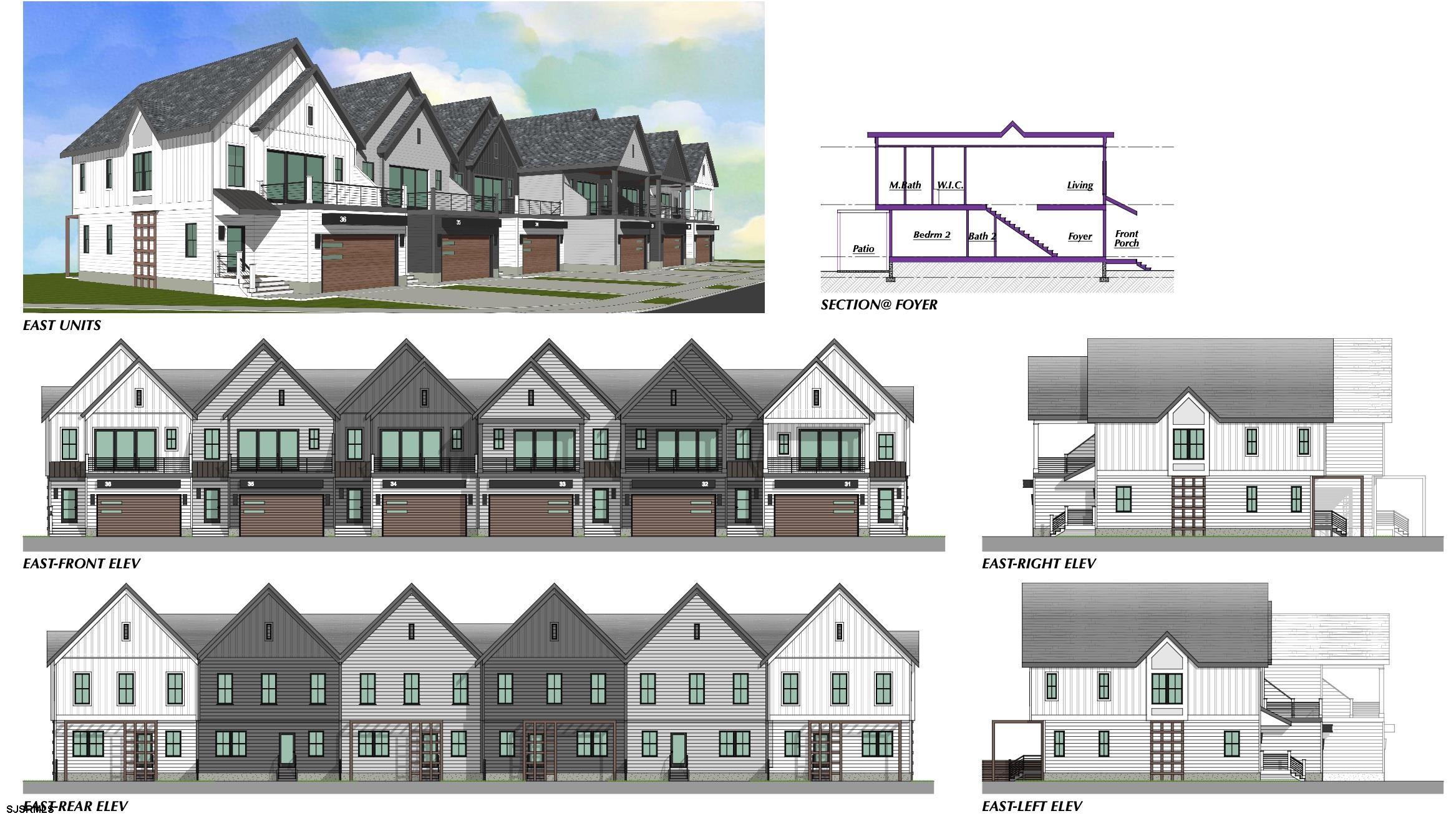 35 Creek Lane Linwood, NJ 08221 - Photo 3 of 7 a front view of a house with a ocean view