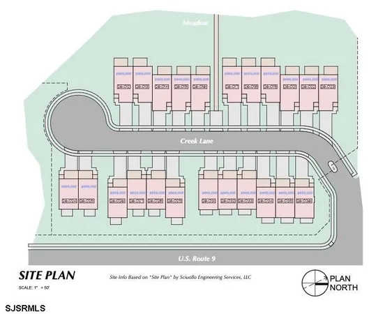 a view of a city with sunset view