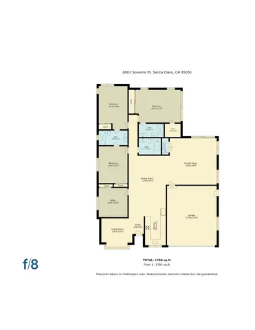 $2,588,000 | 2683 Sonoma Place, Santa Clara, CA 95051