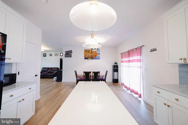 a very nice looking room with a large window