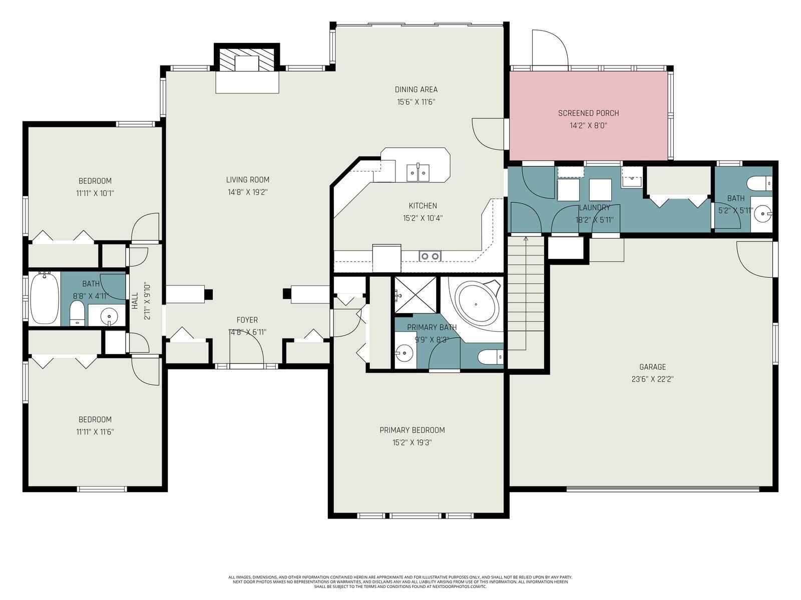 6655 Allen Road Tecumseh, MI 49286 - Photo 30 of 31 Main floor plan