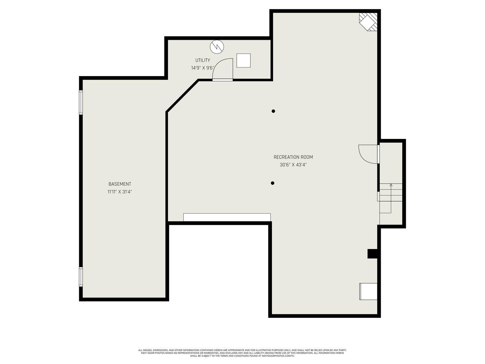 6655 Allen Road Tecumseh, MI 49286 - Photo 31 of 31 Basement floor plan